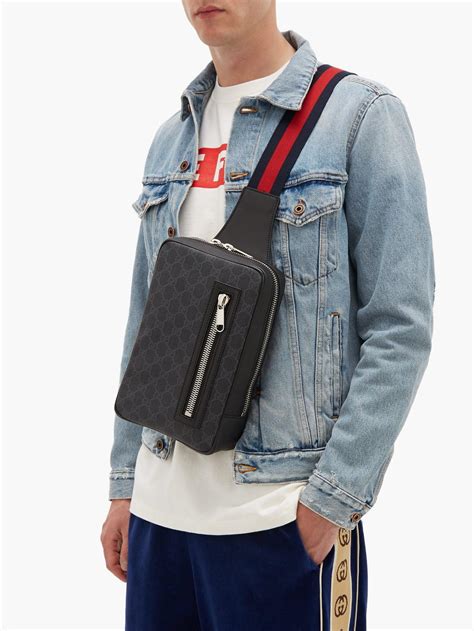 gucci men's cross body bag.